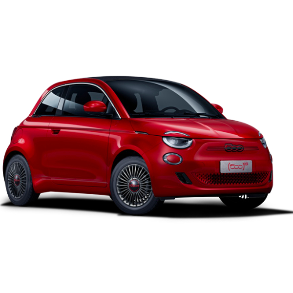 Fiat 500e (Red) Cabrio 118HP